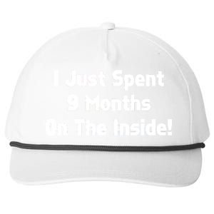 I Just Spent 9 Months on the Inside Snapback Five-Panel Rope Hat