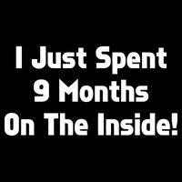 I Just Spent 9 Months on the Inside Drawstring Bag