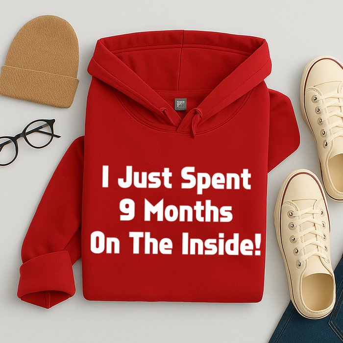 I Just Spent 9 Months on the Inside Hoodie