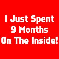 I Just Spent 9 Months on the Inside Premium T-Shirt
