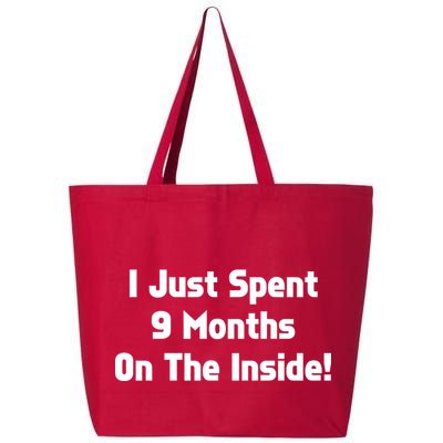 I Just Spent 9 Months on the Inside 25L Jumbo Tote