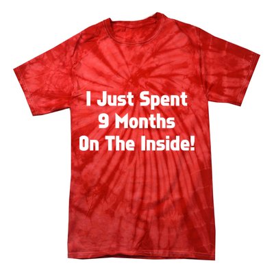 I Just Spent 9 Months on the Inside Tie-Dye T-Shirt