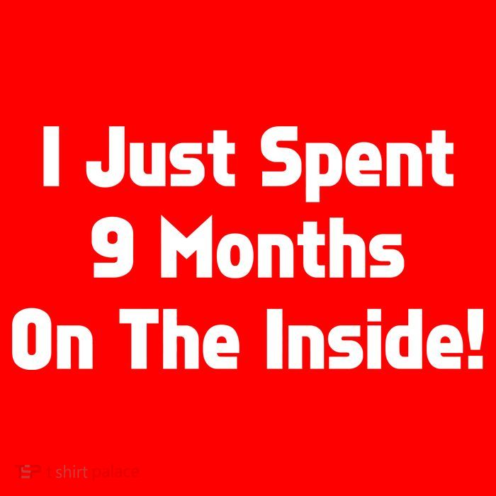 I Just Spent 9 Months on the Inside Toddler Fine Jersey T-Shirt