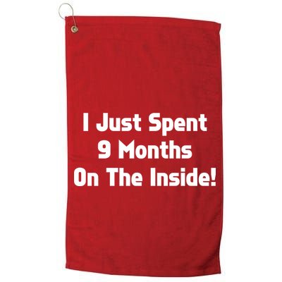 I Just Spent 9 Months on the Inside Golf Towel