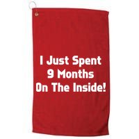 I Just Spent 9 Months on the Inside Golf Towel