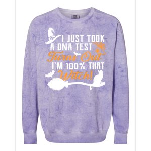 I Just Took A DNA Test Turns Out I'm 100 Percent That Witch Colorblast Crewneck Sweatshirt