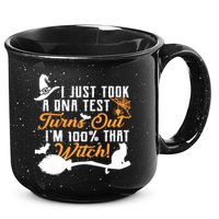 I Just Took A DNA Test Turns Out I'm 100 Percent That Witch 15oz Campfire Ceramic Mug