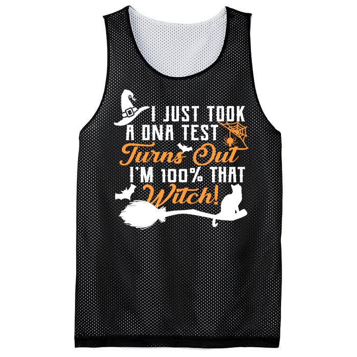 I Just Took A DNA Test Turns Out I'm 100 Percent That Witch Mesh Reversible Basketball Jersey Tank