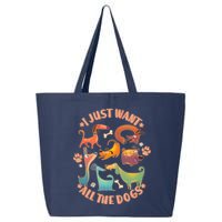 I Just Want All The Dogs 25L Jumbo Tote