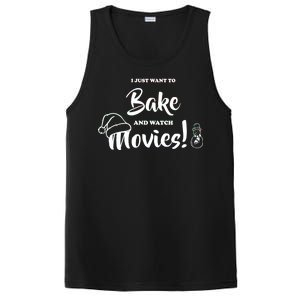 I Just Want To Bake And Watch Christmas Movies PosiCharge Competitor Tank