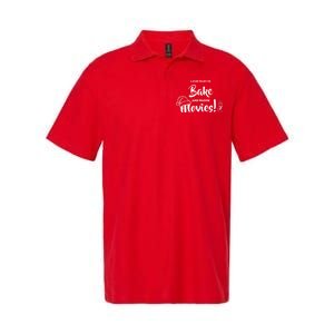 I Just Want To Bake And Watch Christmas Movies Softstyle Adult Sport Polo