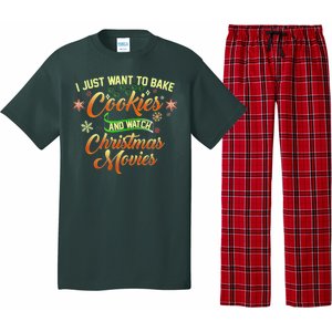 I Just Want To Bake Cookies And Watch Christmas Movies Pajama Set