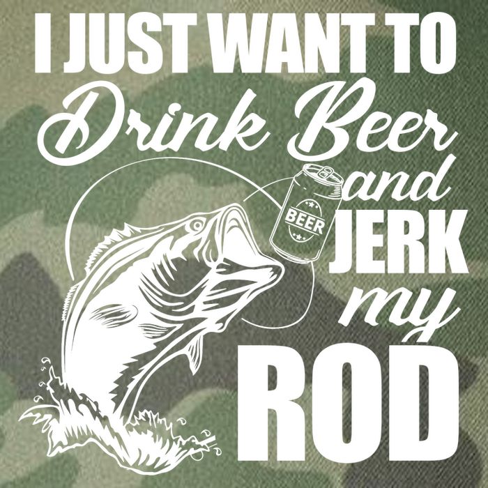 I Just Want To Drink Beer And Jerk My Rod Legacy Tie Dye Trucker Hat