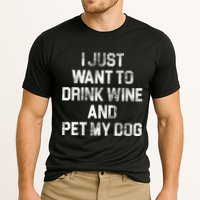 I Just Want To Drink Wine  Performance Shirt
