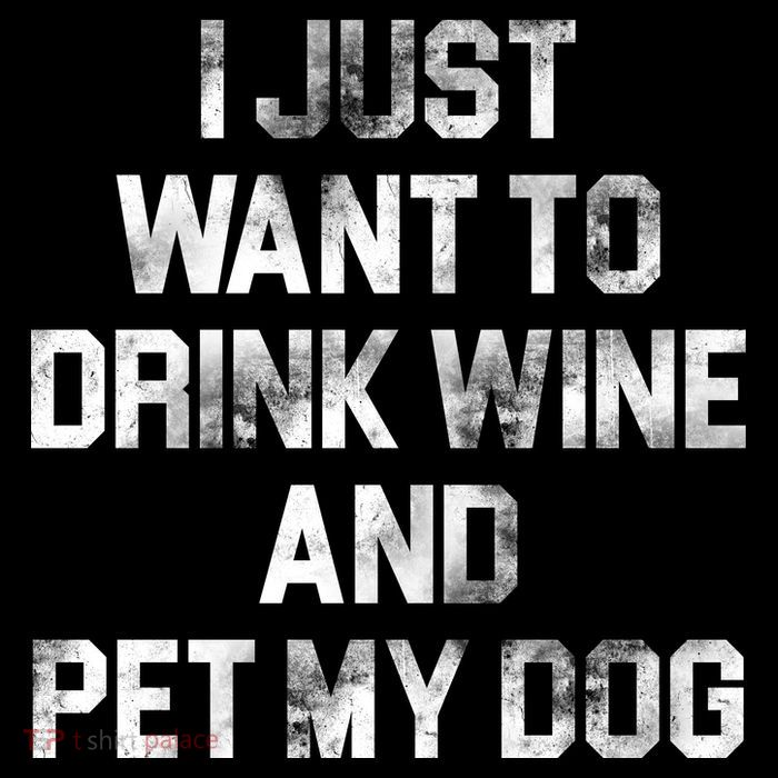 I Just Want To Drink Wine  Apron