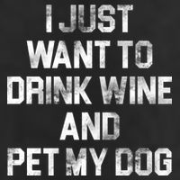 I Just Want To Drink Wine  Adult Drive Performance Visor