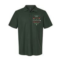 I Just Want To Drink Wine And Watch Christmas Movies Softstyle Adult Sport Polo