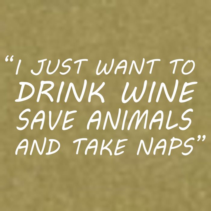 I Just Want To Drink Wine Save Animals And Take Naps Garment-Dyed Women's Muscle Tee