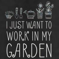 I Just Want To Work In My Garden Cool Comfort Performance Bucket Hat