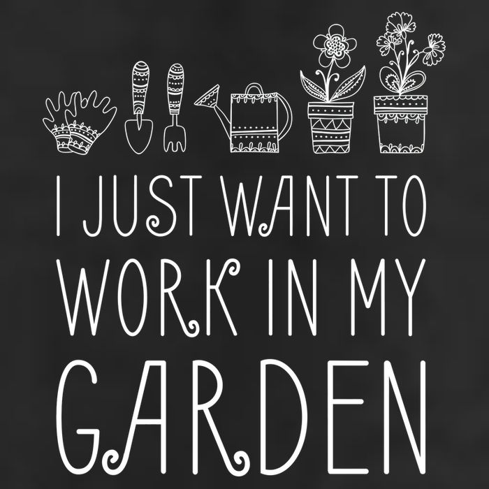 I Just Want To Work In My Garden Cool Comfort Performance Bucket Hat