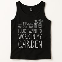 I Just Want To Work In My Garden Tank Top