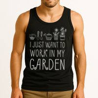 I Just Want To Work In My Garden Tank Top