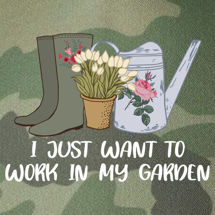 I Just Want To Work On My Garden Legacy Tie Dye Trucker Hat