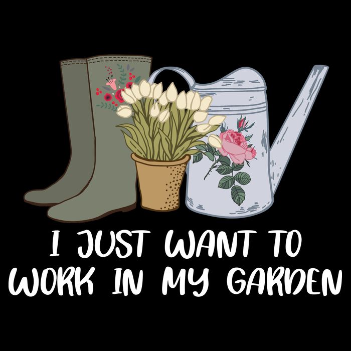 I Just Want To Work On My Garden Impact Tech Backpack