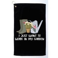 I Just Want To Work On My Garden Golf Towel