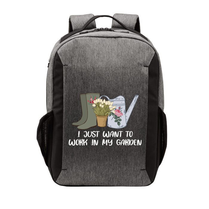 I Just Want To Work On My Garden Vector Backpack