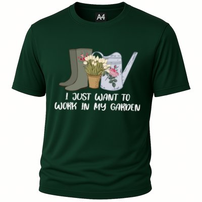 I Just Want To Work On My Garden Performance Shirt