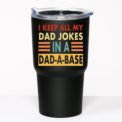 I Keep All My Dad Jokes In A Dad-A-Base Tumbler