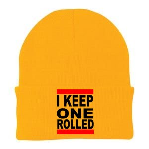 I Keep One Rolled Knit Cap Winter Beanie