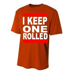 I Keep One Rolled Performance Sprint T-Shirt