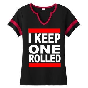 I Keep One Rolled Ladies Halftime Notch Neck Tee