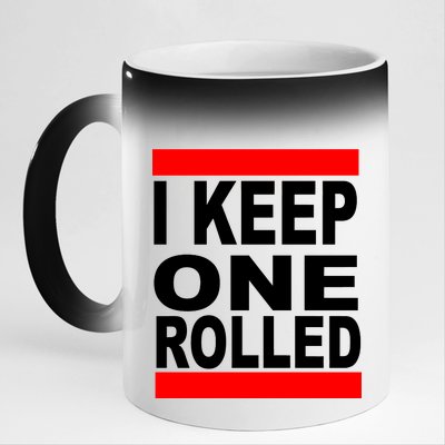 I Keep One Rolled 11oz Black Color Changing Mug