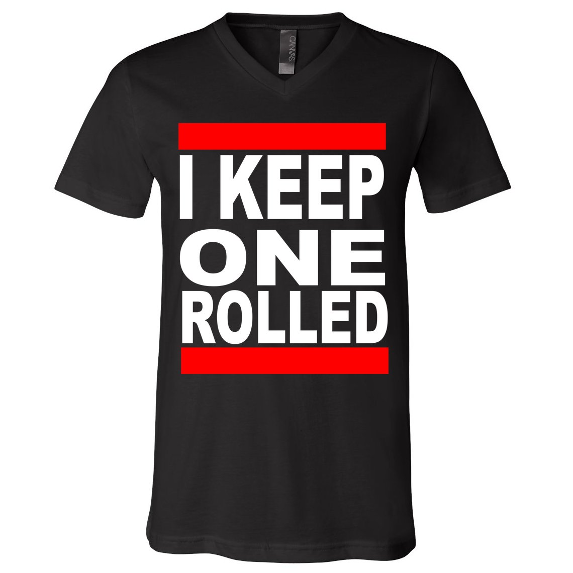I Keep One Rolled V-Neck T-Shirt