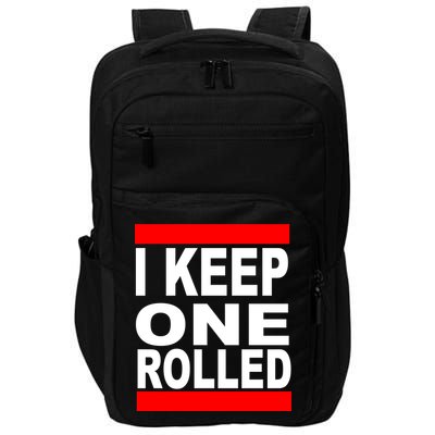 I Keep One Rolled Impact Tech Backpack