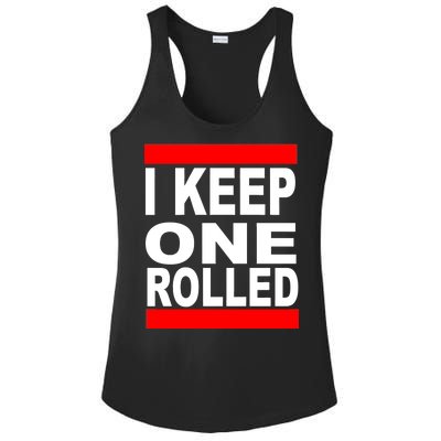 I Keep One Rolled Ladies PosiCharge Competitor Racerback Tank