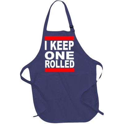 I Keep One Rolled Full-Length Apron With Pockets