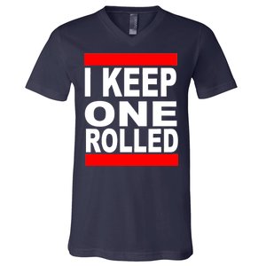 I Keep One Rolled V-Neck T-Shirt