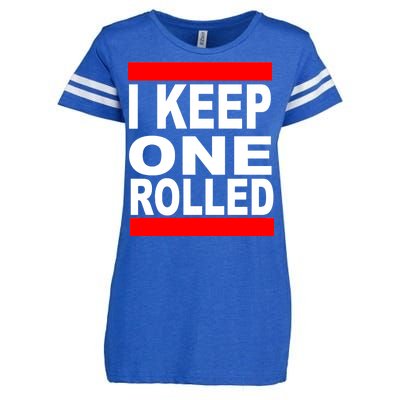 I Keep One Rolled Enza Ladies Jersey Football T-Shirt