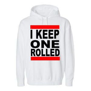 I Keep One Rolled Garment-Dyed Fleece Hoodie