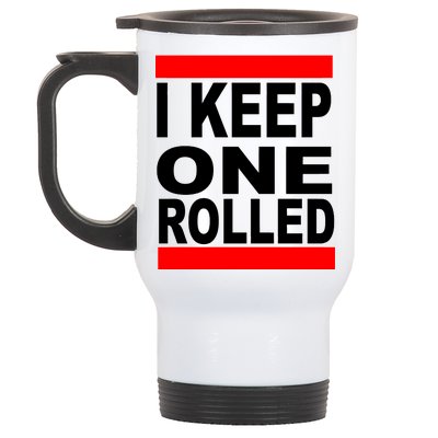 I Keep One Rolled Stainless Steel Travel Mug