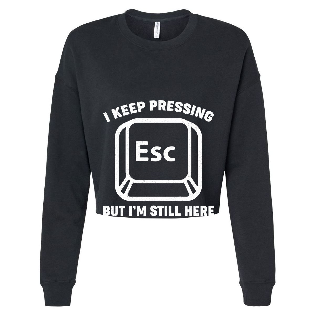 I Keep Pressing ESC But I'm Still Here Wool Snapback Cap