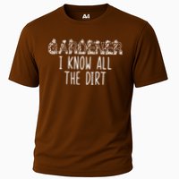 I Know All The Dirt Funny Gardening  Cooling Performance Crew T-Shirt