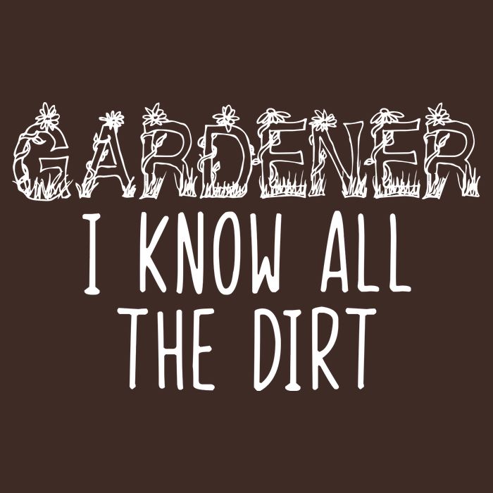 I Know All The Dirt Funny Gardening  Cooling Performance Crew T-Shirt