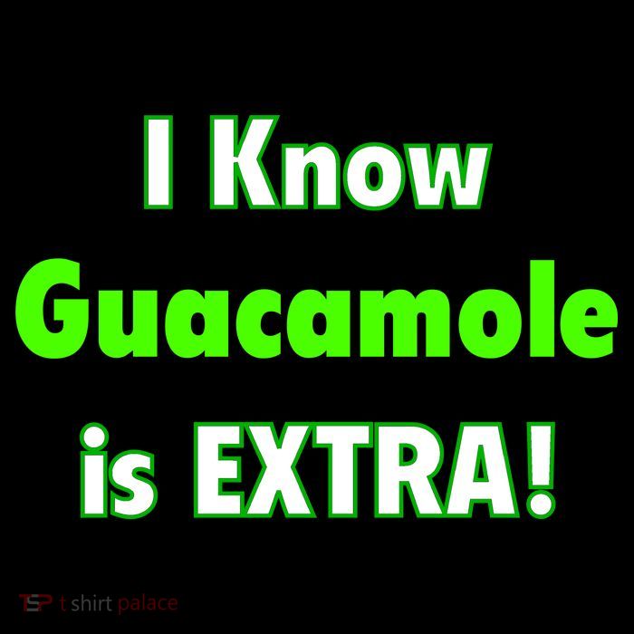 I Know Guacamole Is Extra! 16 in Basic Backpack