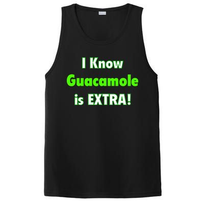 I Know Guacamole Is Extra! PosiCharge Competitor Tank