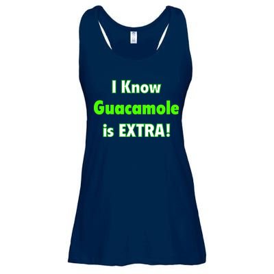 I Know Guacamole Is Extra! Ladies Essential Flowy Tank